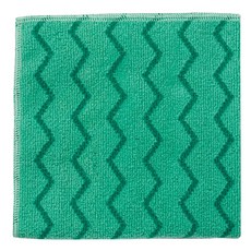 Rubbermaid 樂柏美 微纖抹布 綠色, 1條