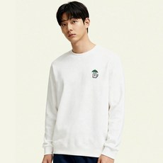 okstar Rain Nyan 刺繡特厚雙面棉大學T
