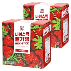 초록원 나이스틱 딸기잼 50p, 1kg, 2개