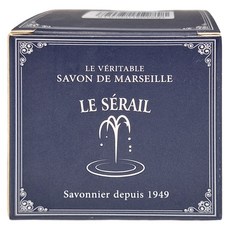 法國席哈爾Le Sérail 艷夏檸檬花粒植萃香氛馬賽皂 150g, 天然植萃, 法國馬賽皂, 1盒