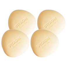 비타온 비타민 허니 버블 고체비누 바, 100g, 4개