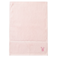 PlayBoy 清逸素色毛巾 精梳棉, 粉色, 1個