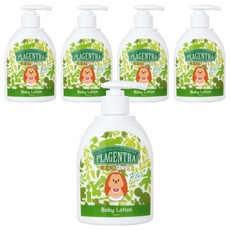 plagentra Plus嬰兒保濕乳液, 300ml, 5個