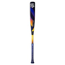 LOUISVILLE Slugger SLT PWR -5 USAB 棒球鋁棒 WBL40100102732, 黑色 + 藍色 + 橘色, 1支