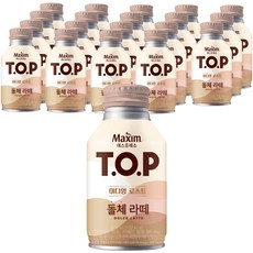 Maxim T.O.P 中度烘焙煉乳拿鐵, 20個, 275ml