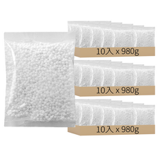 掛式除濕盒乾燥劑補充包 10入, 3組, 980g