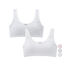 Juniday 少女透氣雙層2階段內衣 2件組