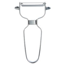 SHIMOYAMA 不銹鋼削皮刀 牙口 小貨, 1支, 不銹鋼