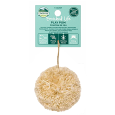 OXBOW 豐富生活玩具 爆炸球 適合鼠/兔, 淺棕色, 1個