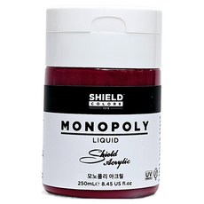 쉴드 모노폴리 아크릴물감, 620 Crimson, 1색, 250ml