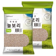 대구농산 국산 늘보리쌀, 1kg, 2개