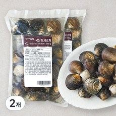 곰곰 국산 모시조개 (냉장), 2개, 500g