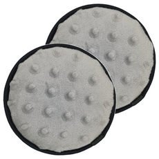 BEAUTY THREE 永和三美人 台灣公司貨 2way潔顏卸妝墊, 2個, 灰色