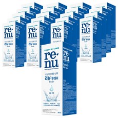 리뉴 후레쉬 렌즈 세정액, 355ml, 20개