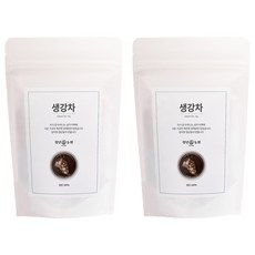 청년농원 저온가공 생강차 삼각티백, 1g, 50개입, 2개
