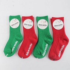 G& 兒童夢幻羅紋襪4雙組