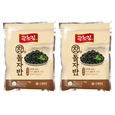 광천김 참 돌자반, 500g, 2개