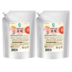 청정원 로제 스파게티 소스, 2kg, 2개