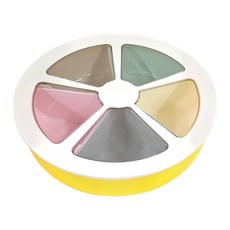 KIYODO 檸檬糖果收納盒, 檸檬 黃色, 1個