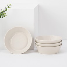 Bloom at home Stricia 中型配菜碗, 復古蕾絲, 4個