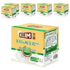 KLIM 克寧 100％純生乳奶粉 隨手包, 紐西蘭乳源, 無添加, 432g, 6盒