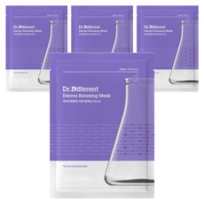Dr.Different Derma舒緩面膜, 1片, 4片