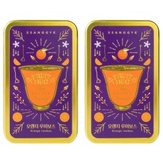 쌍계명차 과일허그 오렌지 루이보스 티캔, 1.5g, 6개입, 2개