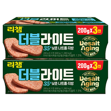 동원 리챔 더블라이트, 600g, 2개