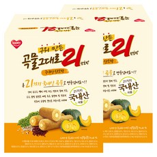 Gokmulgeudaero21 21種穀物夾心捲 甜南瓜風味, 1kg, 2盒