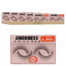 Darkness 假睫毛 10入, 1盒, Kma1