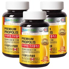 뉴트리디데이 프리미엄 프로폴리스, 180정, 3개