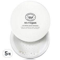 쏘내추럴 카밍 코튼 스킨 파우더 8g, 5개