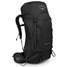 OSPREY Kestrel 48背包, 黑色的