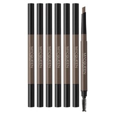 맥퀸뉴욕 마이 스트롱 오토 아이브로우펜슬 0.35g, 윌넛브라운, 6개