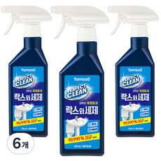 탐사 살균 99.9% 락스와세제 폼 스프레이 후레쉬향, 500ml, 6개