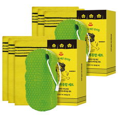 vuca 潔淨去角質搓澡海綿 + 搓澡巾 3件組商品, 混合顏色, 2套