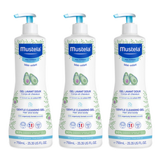 mustela 慕之恬廊 多慕雙潔乳, 750ml, 3瓶