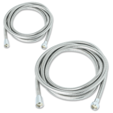 Jb JEIL BATH 金屬蓮蓬頭軟管 2入, 1套