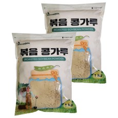 한울식품 볶음 콩가루, 2개, 1kg