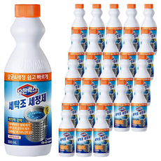 유한락스 세탁조 세정제, 500ml, 24개