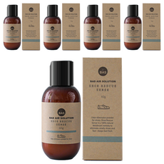 鞋臭腳臭除臭劑, 5瓶, 60g