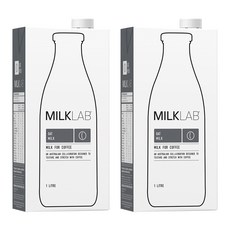 MILKLAB 嚴選燕麥奶 100%澳洲優質燕麥 不添加糖 無乳糖 非基改食品, 1L, 2瓶