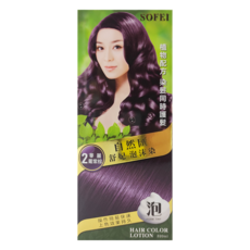 SOFEI 舒妃 泡沫染, 2華麗葡紫棕, 1組