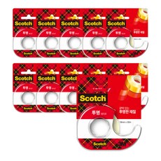 스카치 투명테이프 583D 디스펜서 18mm x 30m, 11개