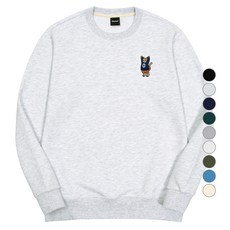 옥스타 남녀공용 만세냥 자수 특양면 맨투맨