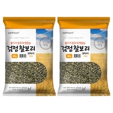 대구농산 건강한 밥상 검정찰보리 블랙보리, 4kg, 2개