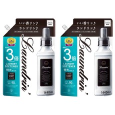 Laundrin' 朗德林 衣物柔軟精 經典花香 補充包, 2個, 1440ml