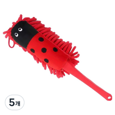 로프트마켓 캐릭터 극세사 먼지털이, 레드, 5개