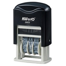 KW-triO 堡勝企業 翻轉日期印章 12603, 12603A, 1個