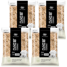 더담은 국산 늘보리 꽁보리, 1kg, 4개